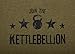 Jumpbox Fitness Join The Kettlebellion - Military Green - Men's Kettlebell Long Sleeve Triblend Hoody Workout Shirt
