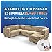 Scott Tube-Free Toilet Paper, 24 Family Rolls, Bath Tissue