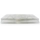 5 Pack : Plant Tray Clear Plastic Humidity Domes: Pack of 5 - Fits 10 Inch x 20 Inch Garden Germination Trays - Greenhouse Grow Covers