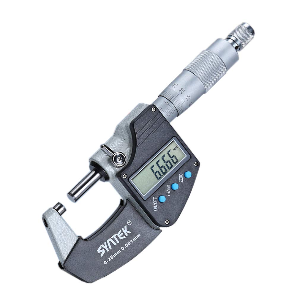 Outils de diagnostics, tests et mesures Micromètre numérique 025/2550/5075/75100 mm 0,001 mm