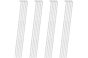 Gracilaria 20PCS RC Airplane Z Type Pushrod Steel Wire Push Pull Rod Pushrod for RC Plane Helicopter Boat Ship DIY Model Aircraft Connecting Rod Parts (1.2x300mm)