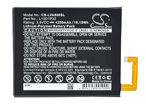 VINTRONS L13D1P32 Replacement Battery (4250mAh/16.15Wh) For LENOVO IdeaPad A5500, IdeaPad A8, IdeaPad A8-50,
