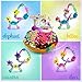 Twisted animal bracelet toy set DIY Kids Jewelry Craft Set LED Light Children’s Bracelet Collectible Accessory Set for Girls Multipack Beaded Animal Figurine Bracelet with built in LED and Sequin Bag