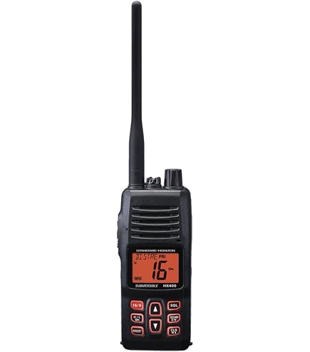 Amazon.com: Standard Horizon HX400 W/SBR-29LI, Handheld VHF Marine