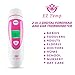 (NEW Release 2017) EZ Temp Digital Dual Mode FDA Approved Medical Thermometer with Forehead and Ear Function. Suitable for Baby, Infant, Toddler, Kids and Adults.