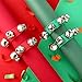 6 Pieces Christmas Band Wrist Bells Bracelets Musical Ankle Bells Instrument Percussion Rhythm for Christmas Party Favors Festival Accessories (Red and Green)