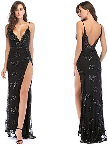 Amazon Sooger 不規則 つり革 セクシー 背中を見せる 黒いスカート ワンピース 長い金ワンピース ロング マキシ レディース ワンピース フォーマル ドレス レディース ワンピース レディース ドレス ワンピース ドレスカバー セクシー ハイ ワンピース チュニック 通販