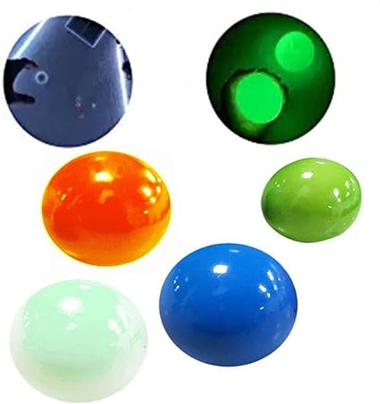 4 Pcs Luminescent Stress Relief Balls 