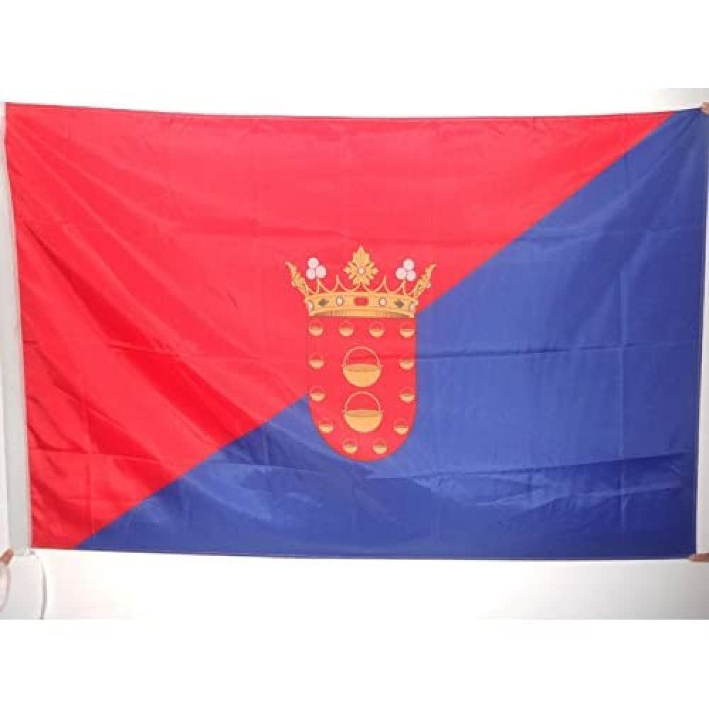 AZ FLAG - Lanzarote Flag - 2x3 Ft - Lanzarote Banner with Sleeve - 100% Polyester - Fade Resistant - Vivid Colors - 2' x 3' Feet - 90x60 Cm