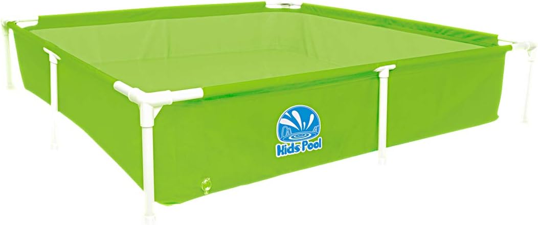 Jilong Kids Pool Grun 152x152 Stahlrahmen Planschbecken Kinder Pool Schwimmbecken Garten Schwimmbad Amazon De Garten