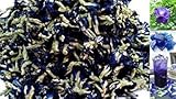 100 grams (0.1 kg.) Organic Dried butterfly pea flower Clitoria ternatea Herbs Herbal healthy tea drink recipes food coloring Antioxidants aging wrinkles