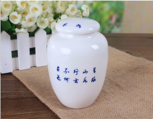 Blue and White Porcelain Small Canisters/ Ceramic Gift /Landscape