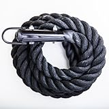 GYM Climbing Rope Black Poly Dac/ Free Shipping