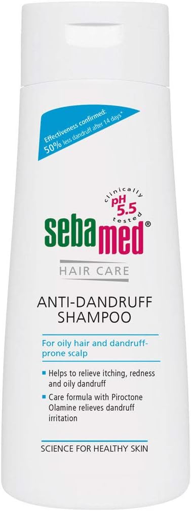 Sebamed Anti-Dandruff Shampoo 200ml, WHITE
