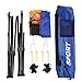 femor Portable Badminton Tennis Net - 13 ft Net for Soccer Tennis, Kids Volleyball, Beach Ball - Sports Net with Poles & Carrying Bag for Indoor, Outdoor, Beach, Backyard