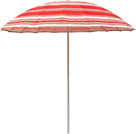 Amazon Com Le Papillon Parasol Shanghai Patio Umbrella 8 Foot Outdoor Table Market Umbrella Stripe Garden Outdoor