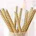 Quotidian Gold Glitter Rhinestone Paper Bling Sticks 6