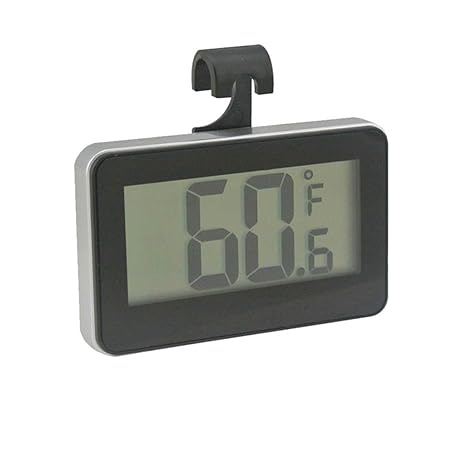 Digital nevera congelador Termómetro con parte posterior magnética ...