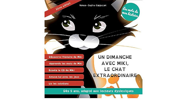 Un Dimanche Avec Miki Le Chat Extraordinaire French Edition Vanoa Cappellari Sophie Flores Dominique Amazon Com Books