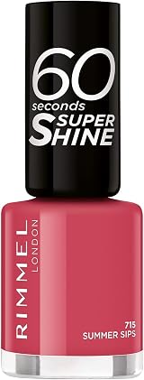 Rimmel 60Sec N/Polish Summer Sips 715 Nail Polish Brand New view 2