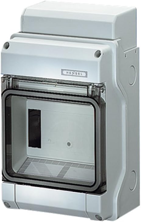 Hensel KV 9106 Housing IP 65, Electrical Terminal Box, Gray
