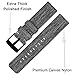 TRUMiRR Gear S3 / Galaxy Watch 46mm Watchband, 22mm Quick Release Canvas Nylon Watch Band Stainless Steel Clasp Strap Sports Bracelet Wristband for Samsung Gear S3 Classic/Frontier, Gear 2 Neo Live