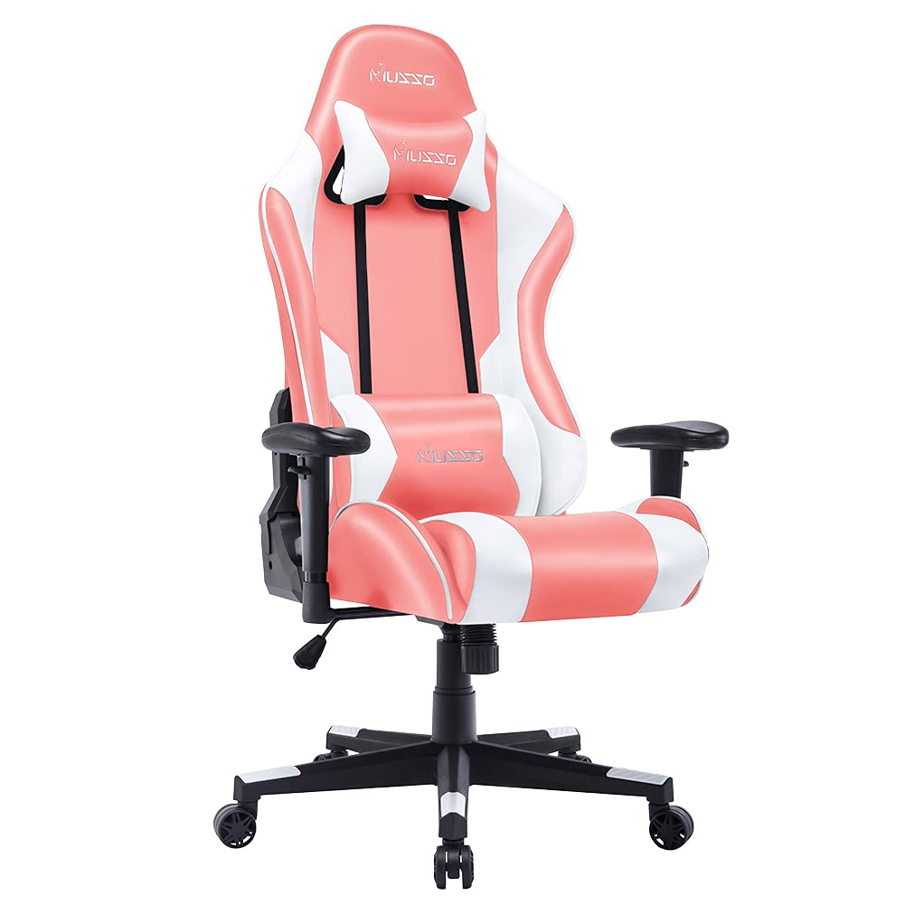 Musso Gaming Chair Pink Musso Ergonomic (Pink) Gaming Chair