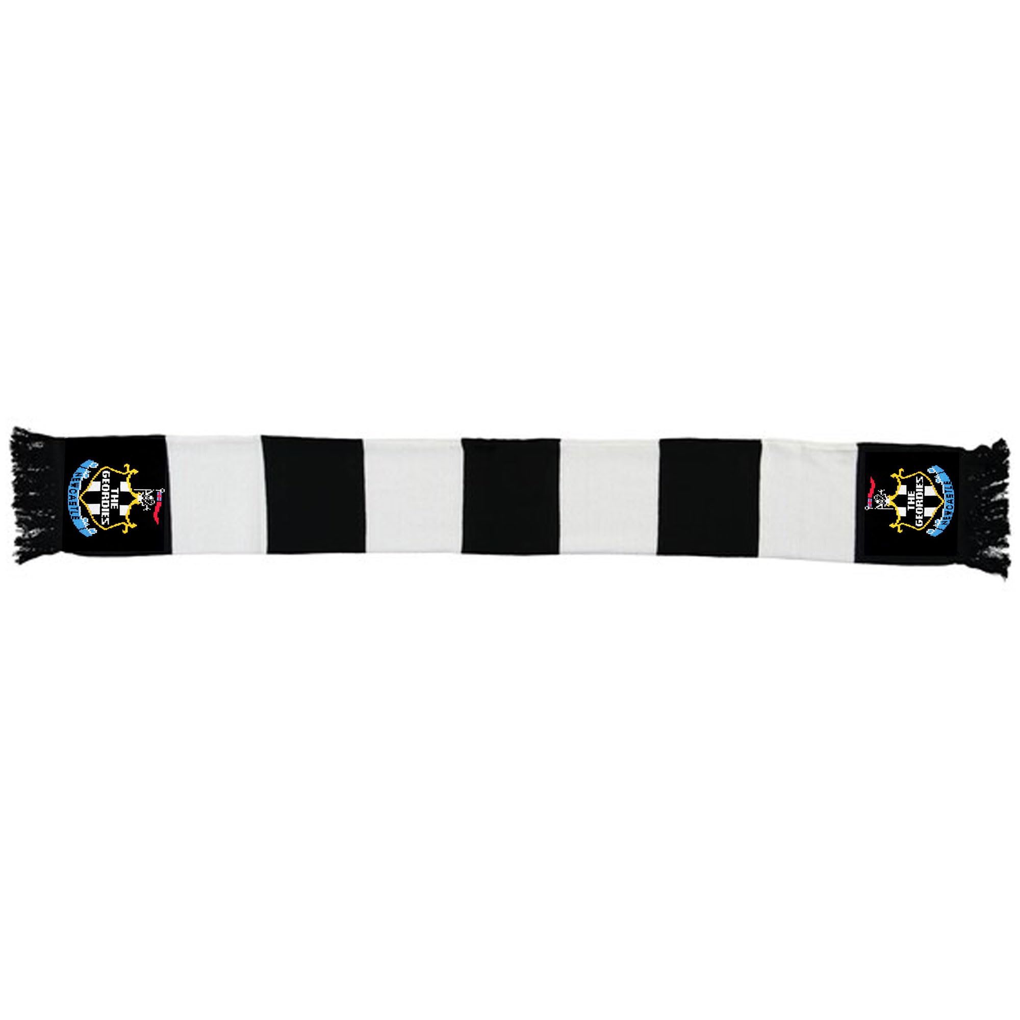 Beyond Happy Newcastle Football Fans Scarf - Geordie - Toon Magpies Supporters Scarf, Newcastle Retro Football Fans Bar Scarf, Traditional Newcastle Football Scarf