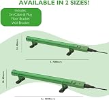 HYLITE Ecoheater Greenhouse Shed Tube Heater Thermostat Green 1000mm 120W view 7