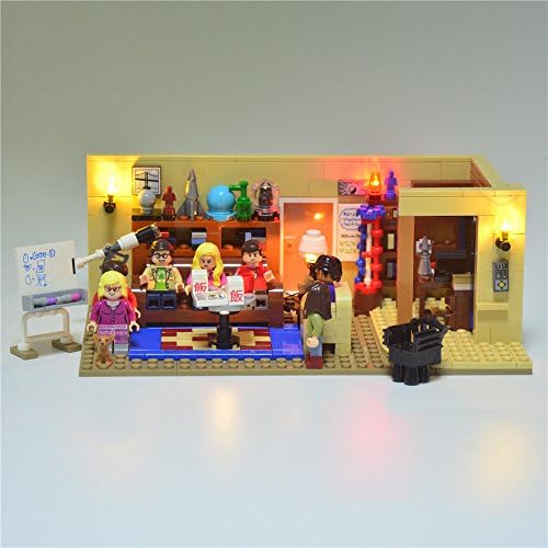 Led Light Up Kit Toy For Ideas Series The Big Bang Theory Model Compatible With lego 21302 (NOT Included The Model Set)