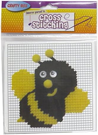 Children's Cross Stitch Starter Complete Pack - Bumblebee