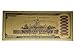 Promise of Quality Donald Trump Million Dollar Bill Banknote, 24k Gold Coated, Great Gift for Coin / Currency Collectors or any Republican who needs a Small Loan