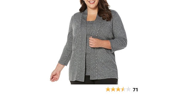 kohls cardigans plus size