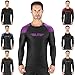 Elite Sports New Item Full Long Sleeve Compression, Mma, Bjj, No Gi, Cross Training Rash Guard, Small, Purple