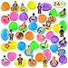 Qoolshow 24 Toys Filled Easter Eggs, 2.5