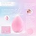 Makeup Beauty Sponge Set - 6 Pack Latext-free Soft Polyester Makeup Blender Sponges with 2 Blender Holder Multi-Purpose Flawless Smooth for Liquid Foundation BB Creams Powders Concealer Multi Color