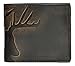 House of Jack Co. Men's DEER Embossed Bifold Wallet - Full Grain Leather - Hand Burnished Finish