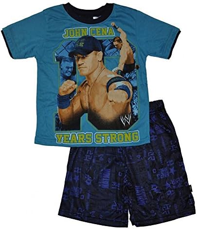 John Cena Little Boys "10 Years Strong" 2-Piece Short Set, 5