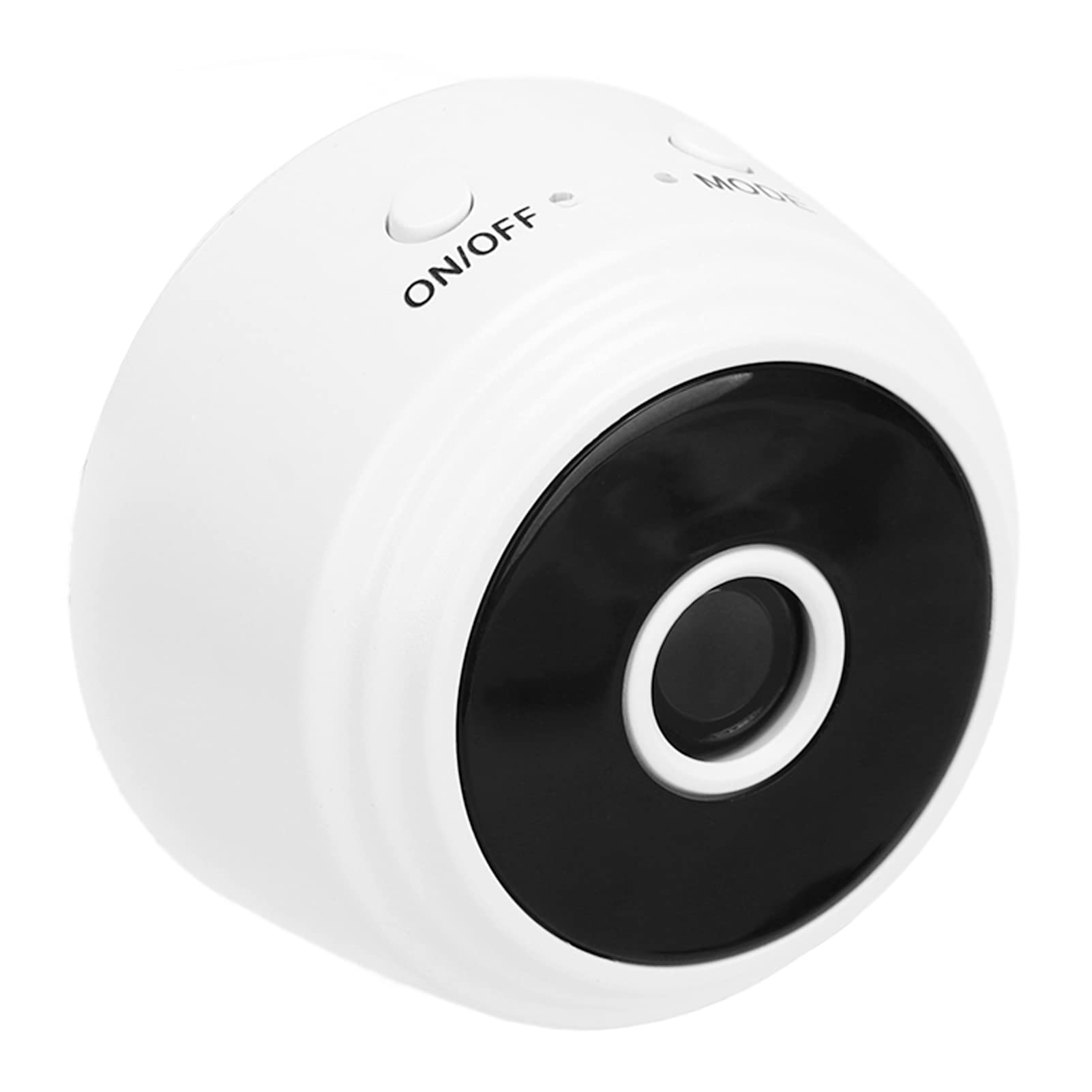 LEYT Mini Camera, Wireless Wifi 1080p HD Cordless Camera for Home (White)