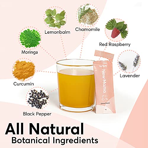 I Am Nurtured New Mama Postnatal Vitamin, Botanical Drink Mix