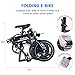 RINKMO FEB-S1 Folding Electric Bike,14 Inch Electric Bicycle with Dual Disc Brakes,36V 8Ah Removable Lithium-Ion Battery, Power Assist,250W Brushless Gear Motor, Suitable for Teens and Adultsthumb 4