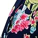 Assivia Womens Casual Sleeveless Boho Floral Print Beach Party Long Maxi Dress