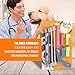 PoshWag Dog / Cat ToothBrush Set Kit [Brighten Your PET'S Teeth] Best Dog Brush Quality Bristles, 6 Finger Brushes for All Dog or CAT Sizes and Breeds [Easy to USE]