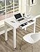 Ameriwood Home Parsons Desk, Chevron – Home Office Desks
