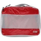 Lewis N Clark Electrolight Packing Cube Medium, Red, One Size