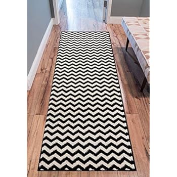 Amazon.com: New Chevron 2x8 Runner Rug ZigZag Runners ...