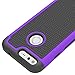 Google Pixel Case, LK [Shock Absorption] Drop Protection Hybrid Dual Layer Armor Defender Protective Case Cover for Google Pixel (Purple)
