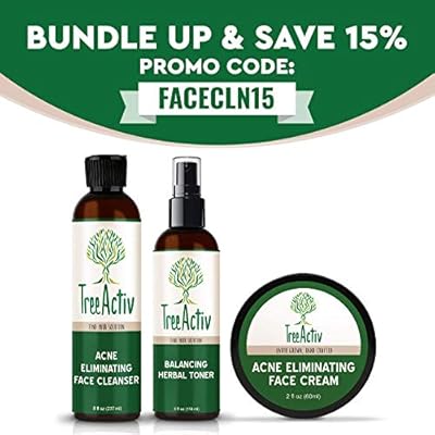 treeactiv acne eliminating face cleanser