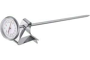Milk Frothing Thermometer Stainless Steel Hot Beverage Thermometer Coffee Latte Milk Frothing Temperature Gauge -10~110℃