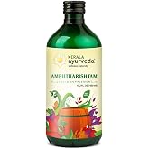Kerala Ayurveda Amrutharishtam Digestive Support Tonic, 15.2 fl oz | Promotes Healthy Digestion &amp; Metabolism, Helps Clear Toxins &amp; Support Natural Flow, Helps Balance Vata, Pitta &amp; Kapha